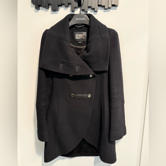 Mackage Diana Tulip Peacoat, Black XS - Picture 4 of 11